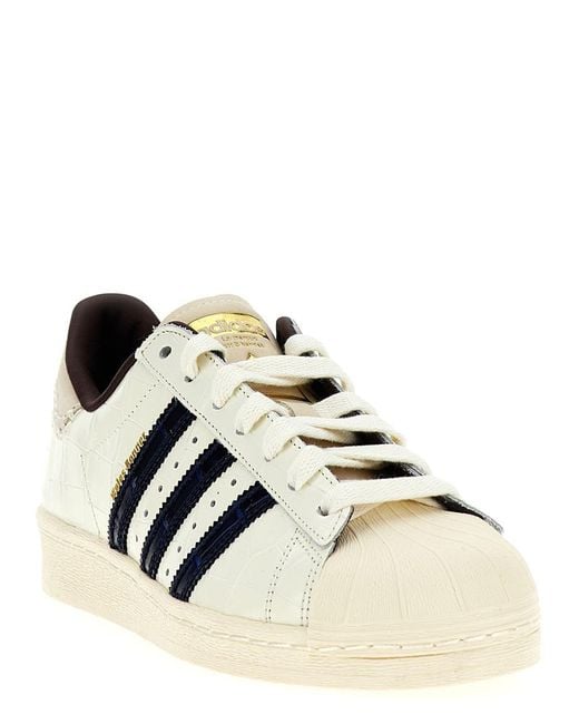 Adidas Originals White 'Wb Superstar' By Wales Boner