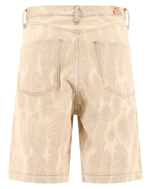 Kapital Natural "Magpie" Shorts for men