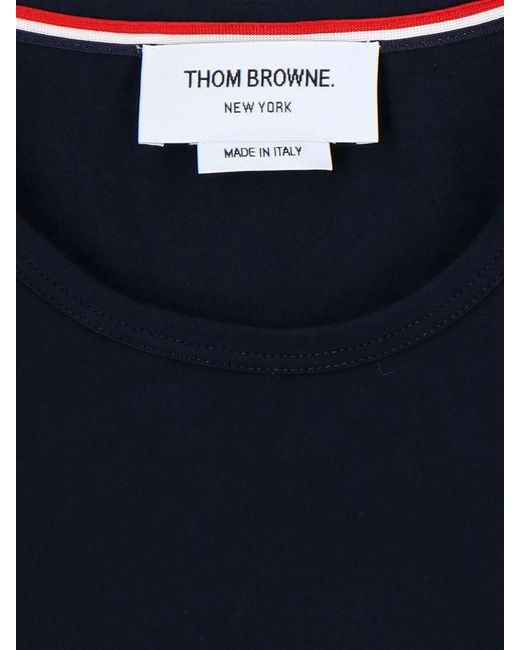 Thom Browne Blue T-Shirts for men