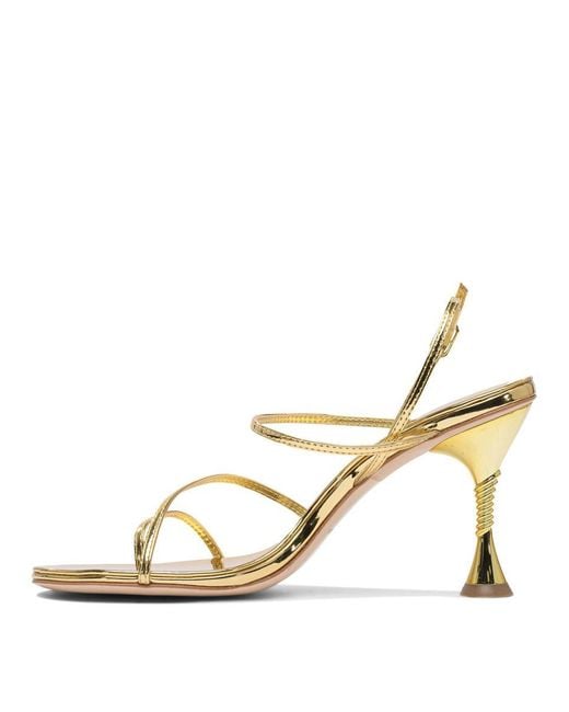 STUDIO AMELIA Metallic Sandals
