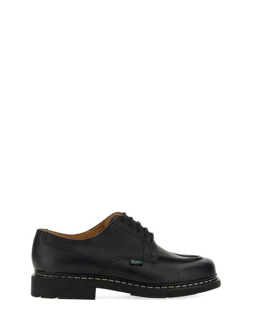 Paraboot Black Stringata Chambord for men
