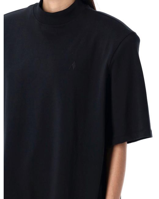 The Attico Black Kylie T-Shirt