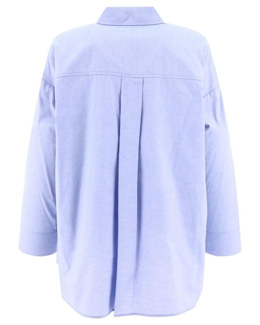 Max Mara Blue "sylvie" Shirt