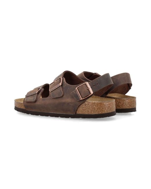 Birkenstock Brown Milano Sandals