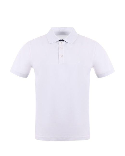 Fay White Polo for men