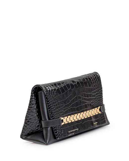 Victoria Beckham Black Chain Pouch