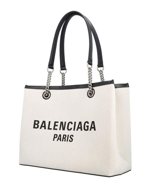Balenciaga Natural Duty Free Tote Bag