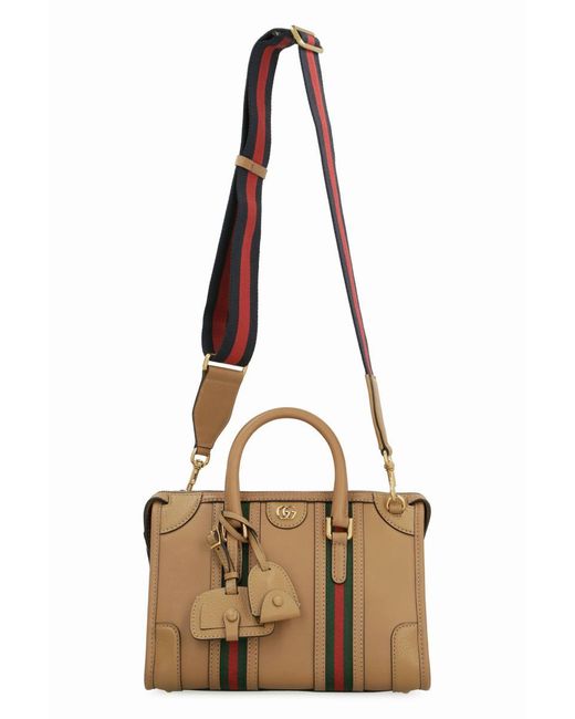 Gucci Brown Bauletto Handbag