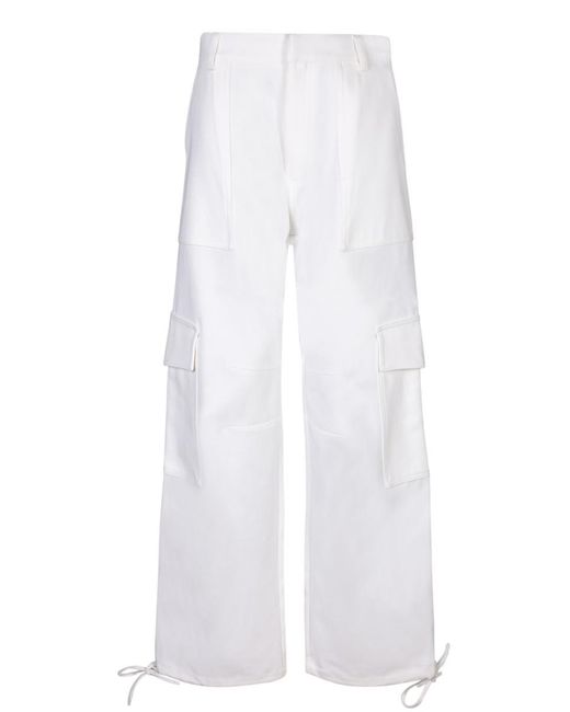 Moschino White Trousers