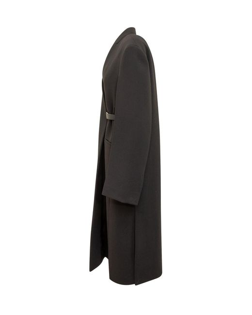 Jil Sander Black Long Coat