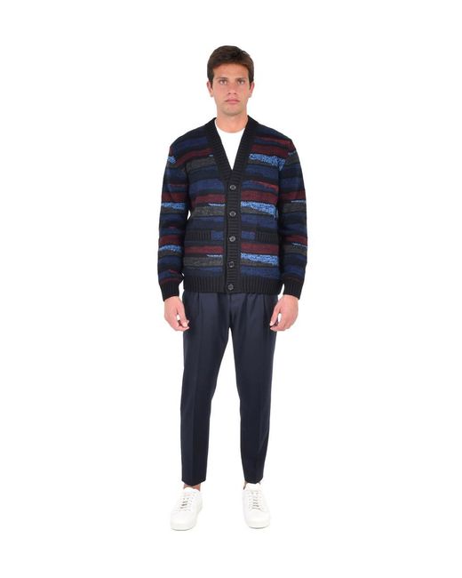 Missoni Blue Cardigan for men