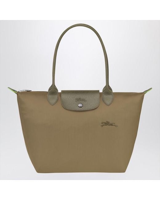 Longchamp Green Artichoke Coloured Le Pliage M Bag