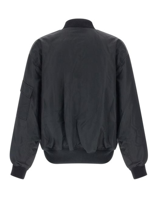 M44 LABEL GROUP Gray 'Profiler' Bomber Jacket for men