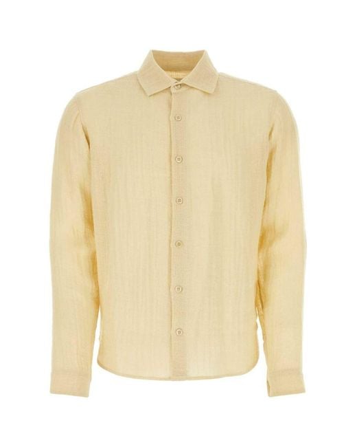 LeKasha Yellow Shirts for men