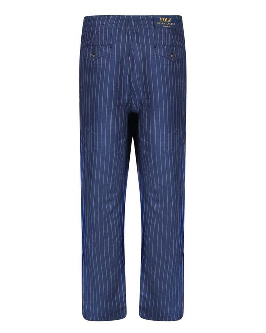 Polo Ralph Lauren Blue Trousers for men