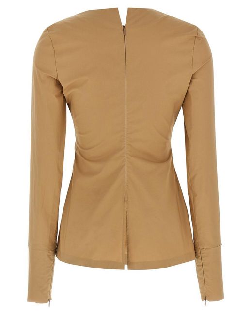 THE LATEST Brown 'Terry' T-Shirt