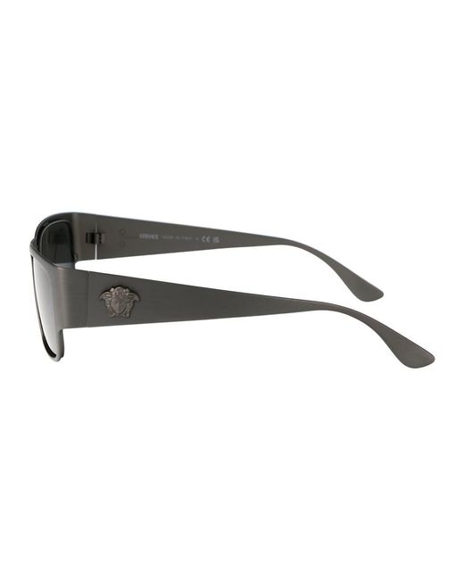 Versace Gray Sunglasses for men