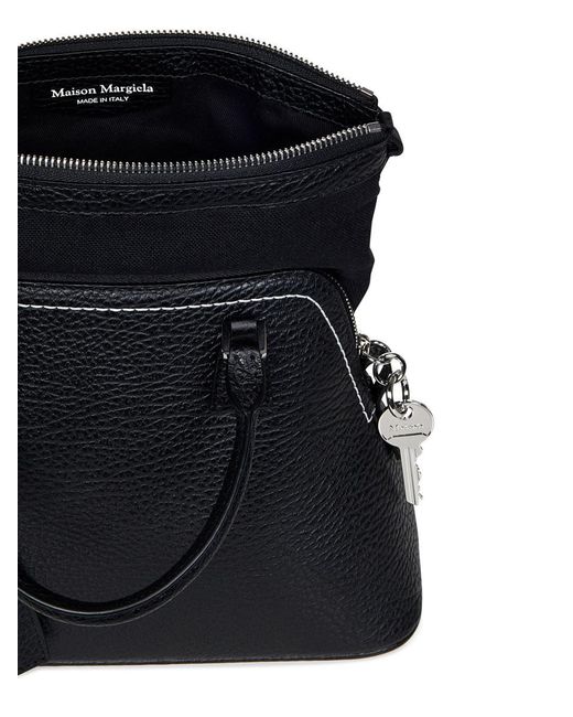Maison Margiela Blue 5ac Classique Mini Shoulder Bag