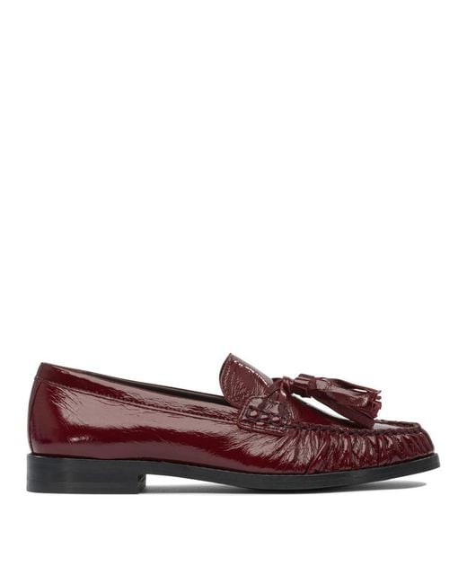 Alohas Brown Marietta Onix Leather Loafers