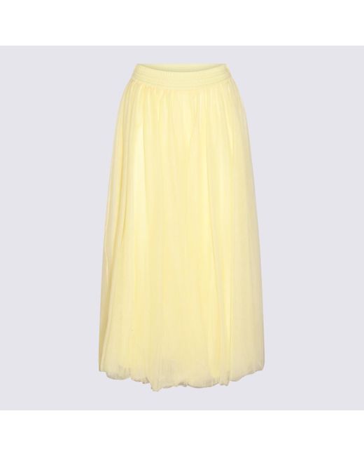 Fabiana Filippi Yellow Skirt