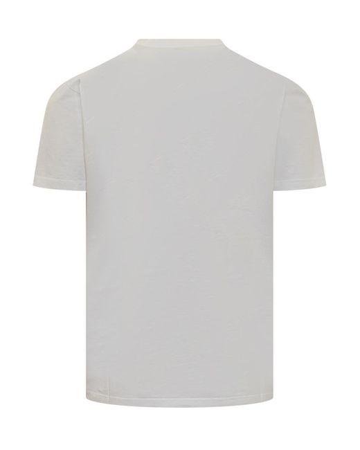 DSquared² Gray College League T-shirt for men