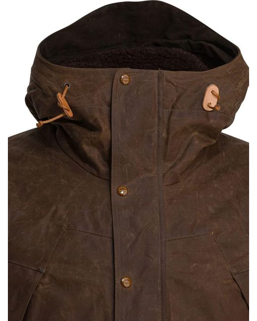 Manifattura Ceccarelli Brown "Mountain" Parka for men