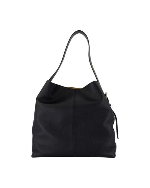 Alexander McQueen Black T-bar Sling Shopper Bag