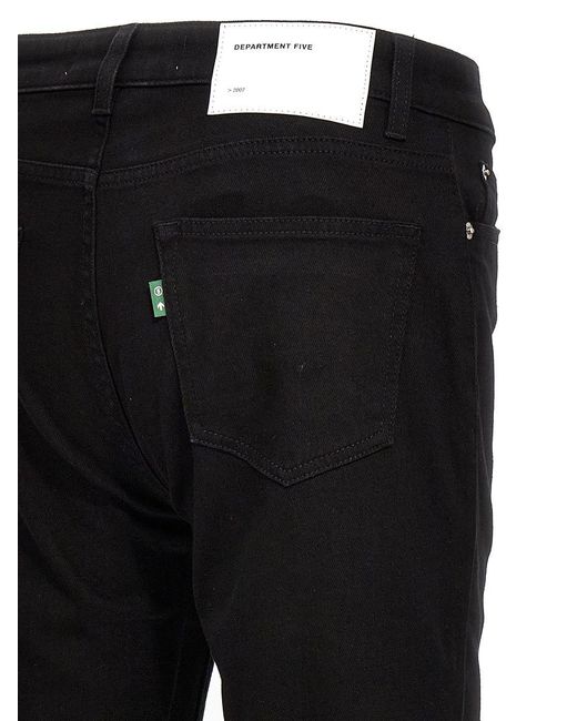 Department 5 Black 'Drake' Jeans for men