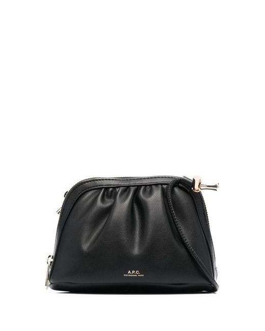 A.P.C. Black Ninon Shoulder Bag