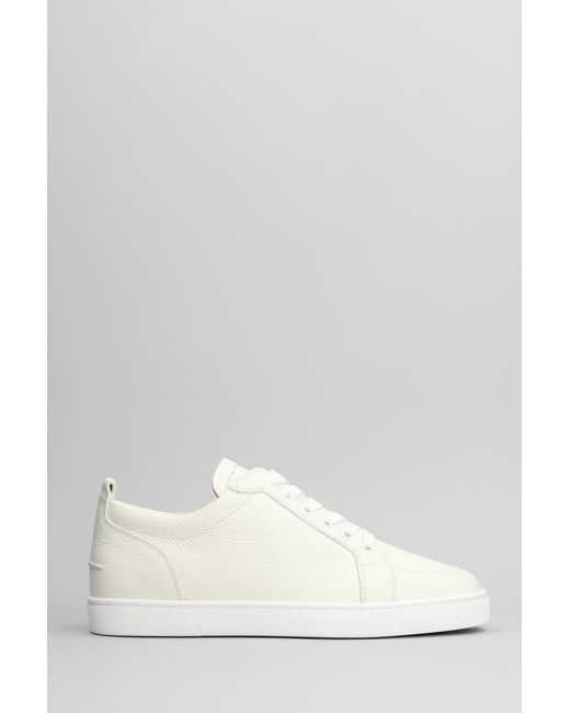 Christian Louboutin White Rantulow Sneakers for men