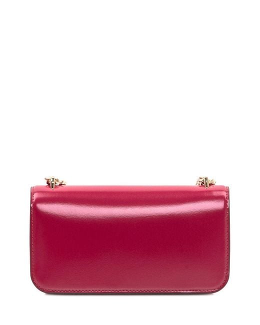 Tory Burch Pink Eleanor Sm Shoulder