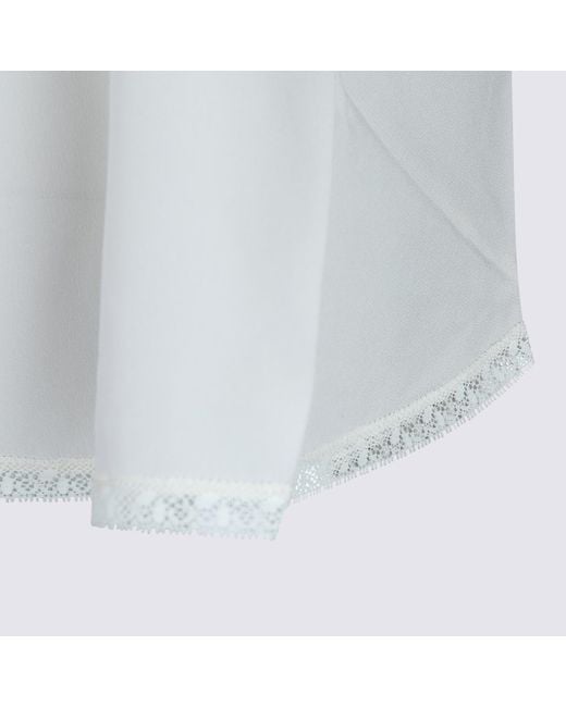 Zadig & Voltaire White Silk Top