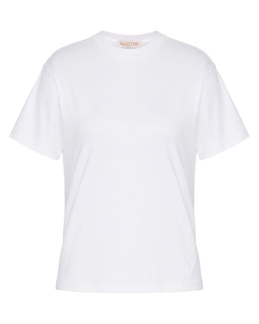 Valentino White T-shirts & Tops