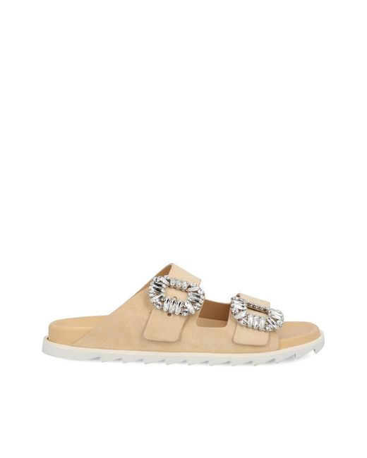 Roger Vivier White Sandals