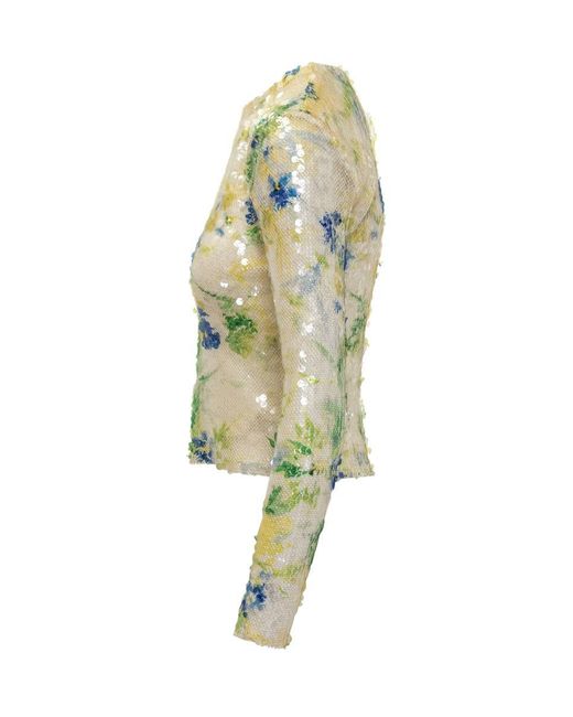 MSGM Green Blousa