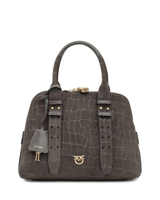 pinko-BROWN-Medium-Bowling-Bag  display picture 2