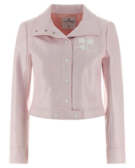 Courreges Pink 'Vinyl' Jacket