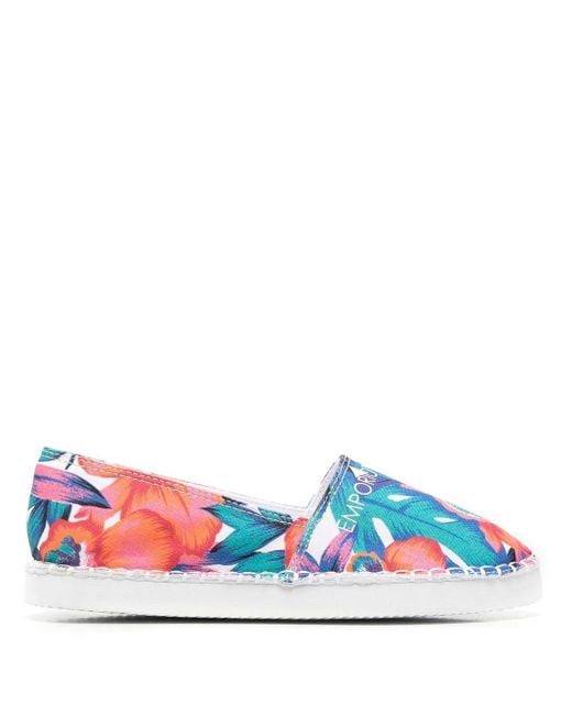 armani flat shoes