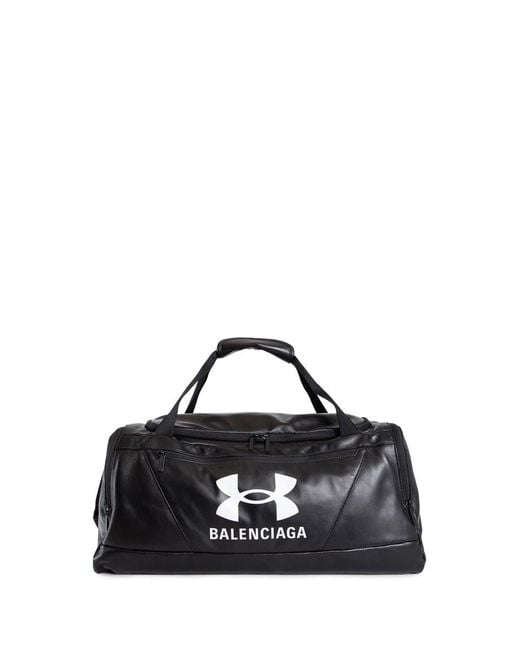 Balenciaga Black Borsa Da Palestra In Collaborazione Con Under Armour for men