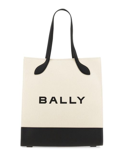 Bally Natural Tote Bag Bar Keep On
