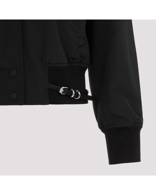 Givenchy Black Elegant Blouson Jacket For