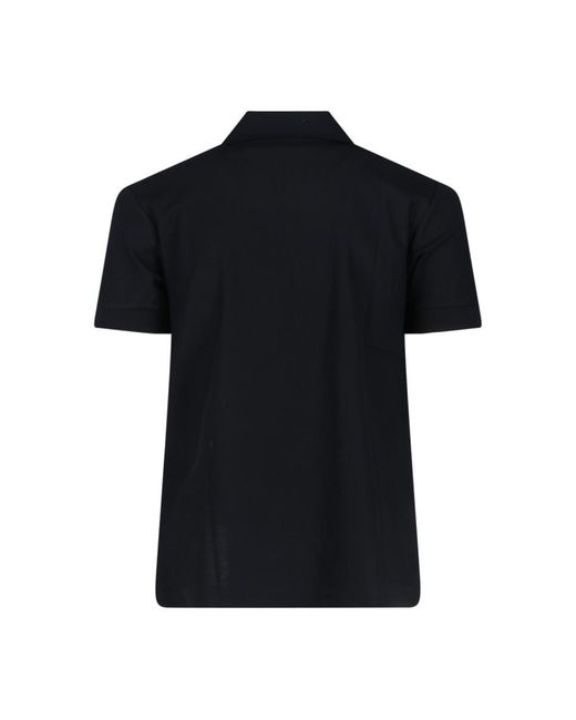 Burberry Black Polo Shirt Edk for men