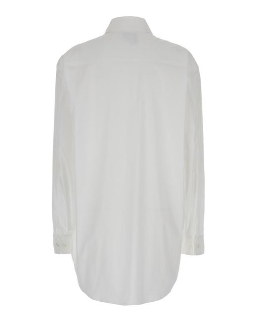 Plain White Oversized Shirt