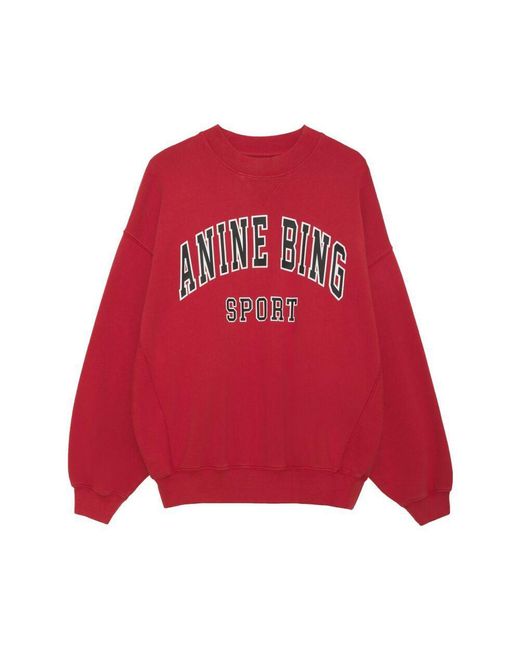 Anine Bing Red Sweatshirts