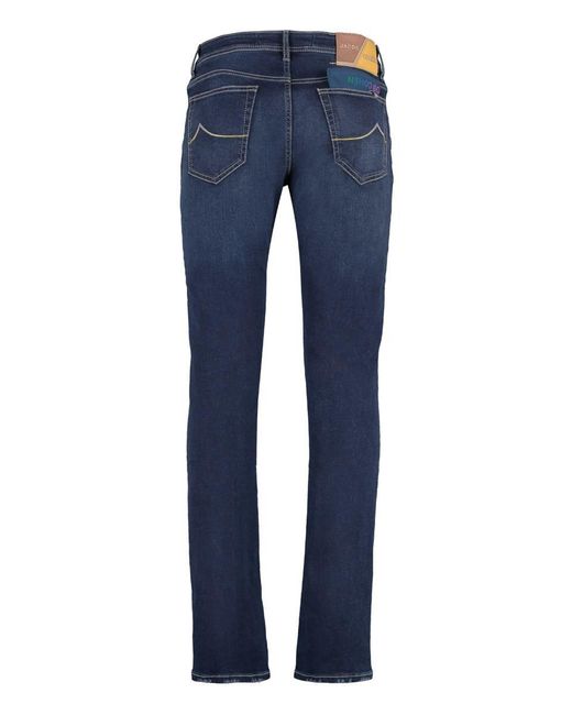 Jacob Cohen Blue Bard Slim Fit Jeans for men