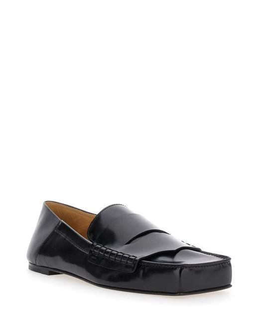 Jacquemus White 'Les Carré' Loafers With Square Toe for men