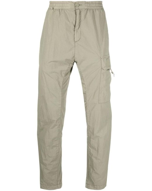 C P Company Natural Straight-leg Elasticated-waist Trousers for men