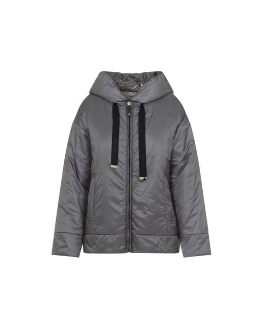 Max Mara Gray Daria Down Jacket