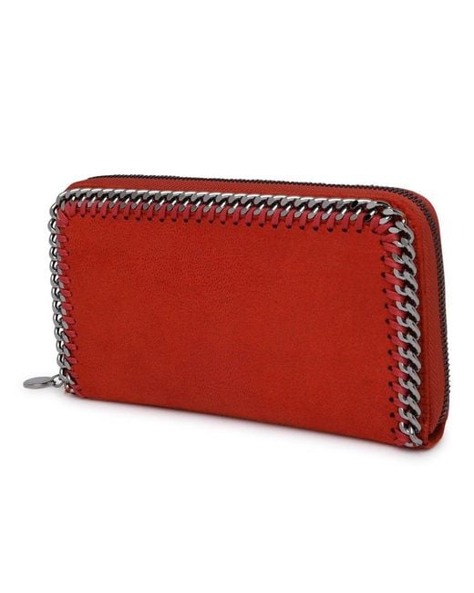 Stella McCartney Portafoglio In Poliestere Riciclato in Red Lyst