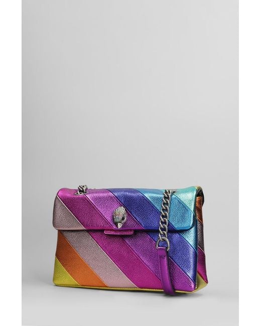 Kurt Geiger Purple Kensington Bag L Shoulder Bag